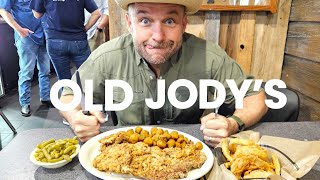 ChickenFried Perfection at Old Jodys in Temple TX [upl. by Nagol]