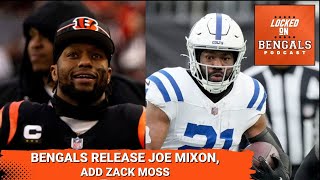 Cincinnati Bengals Signing Zack Moss Release Joe Mixon  Instant Reaction [upl. by Niwhsa]