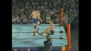 Greg Valentine vs Ernie Ladd MidAtlantic February 1984 [upl. by Materi]