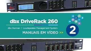 dbx DriveRack 260  2 de 3 [upl. by Yelloh]