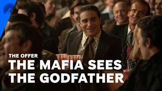 The Offer  The Mafia Watches The Godfather S1 E9  Paramount [upl. by Litsyrk910]