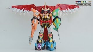 TMT231 Review DX Gao Icarus ガオイカロス Hyakujuu Sentai Gaoranger 百獣戦隊ガオレンジャー [upl. by Eelimaj]