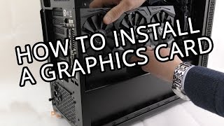 How to Install a graphics card in the Thermaltake View 27 [upl. by Roti403]