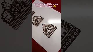 bridal mehndi starting design [upl. by Polad270]