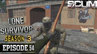 SCUM 095v Lone Survivor series s3e54 Big city run [upl. by Fauch]