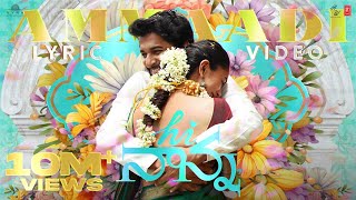 Hi Nanna Ammaadi Lyrical Video Nani Mrunal Thakur  Baby Kiara K  Shouryuv  Hesham Abdul Wahab [upl. by Annahahs]