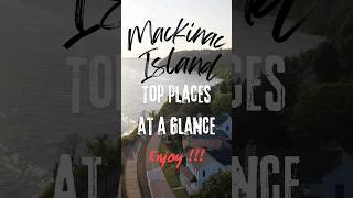 Mackinac Island Travel Guide MustSee Spots travel travelvlog [upl. by Donatelli]