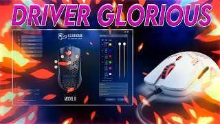 COMO BAIXAR DRIVER MOUSE GLORIOUS MODEL O  COMO CONFIGURAR GLORIOUS MODEL O MELHOR MOUSE 2021🔥 [upl. by Laumas]