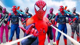 TEAM SPIDER MAN in REAL LIFE 321  Marvels SpiderMan 2  NAPOLEON  AMERICAN FICTION  Tiger 3 [upl. by Enaek542]