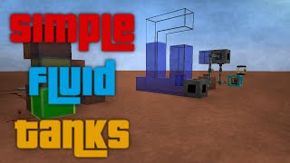 Simple Fluid Tanks  Multiblock Tanks  1710  172 and 164 Mod Spotlight [upl. by Nelyak]