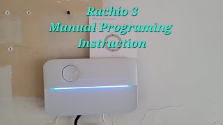 Rachio Gen 3 Manual Watering Instruction [upl. by Goodrow]