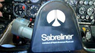 Sabreliner 80 cockpit [upl. by Sikes]