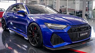 2024 Audi RS6S ABT in Ultra Blue  Interior and Exterior Walkaround [upl. by Ynes483]