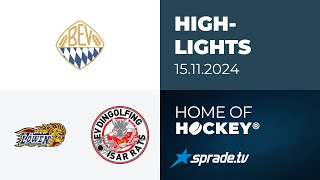 15112024  Highlights  EHC Waldkraiburg vs EV Dingolfing [upl. by Ishmael]