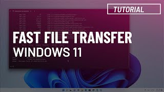 Windows 11 Fast file transfer between PCs over network with Robocopy [upl. by Stortz897]