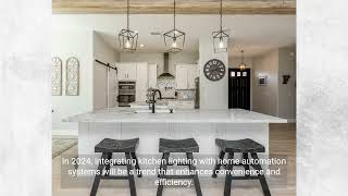 Top Kitchen Lighting Trends 2024 [upl. by Sollows]