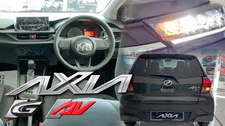 2023 PERODUA AXIA 10 AV amp G  ΛXИ  INTERIOR amp EXTERIOR REVIEW [upl. by Blase584]