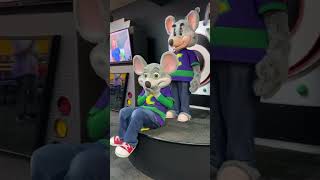 Chuck E Cheese cuts the cheese 🧀 💨 fart whoopee cushion prank Mays Landing NJ 2023 chuckecheese [upl. by Kciredohr]