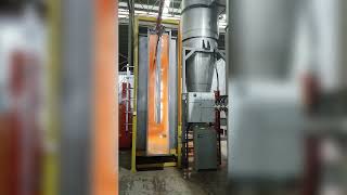 Automatic Powder Coating Reciprocator Heavyloaded Stable Smooth [upl. by Eirrak]