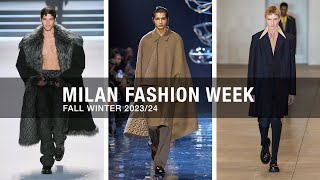 Milan Fashion Week Fall Winter 202324 Review [upl. by Ahsekyt]