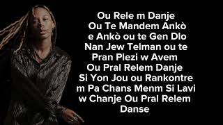 Lycinaïs Jean  Danje  Lyrics video [upl. by Anel]