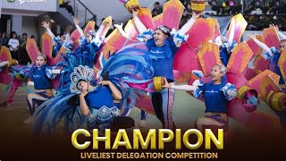 CHAMPION LIVELIEST DELEGATION COMPETITION BTVTED DEPARTMENT  STCAST [upl. by Ahseekan732]