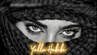 Yalla Habibi  Arabic Song  Slow and Reverb  trendingsong [upl. by Namruht]