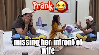 Missing her infront of my wife  Pralog episode 140   Prank [upl. by Xeno754]