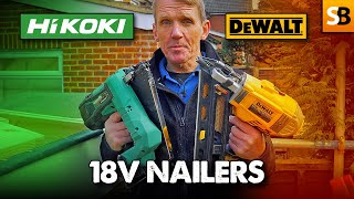 HiKOKI v DeWalt  Framing Nailer HeadtoHead [upl. by Vinaya]