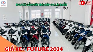 Giá xe Future 2024 giảm mạnh đầu tháng 112024 Thu cũ đổi mới trả góp không lãi  Xe máy hoà đức [upl. by Hayyim]