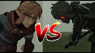 The Legend of Zelda Link Vs Dark Link [upl. by Anoi]