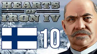 Monarchist Finland  Hearts of Iron 4  Part 10 [upl. by Wolk351]