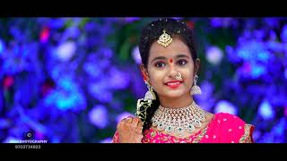 Half Saree Ceremony  Riya Half Saree Ceremony Cinematic video  Jayachandra Photography [upl. by Cirala95]