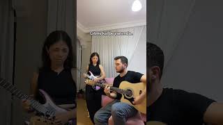 Elveda Deme Bana gitar solo cover [upl. by Ahsak]