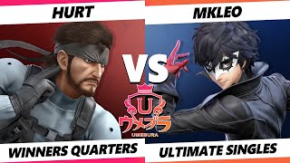 Umebura SP 11  Hurt Snake Vs MkLeo Joker Smash Ultimate  SSBU [upl. by Norod]