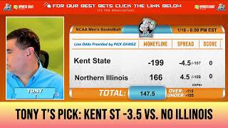 NBA NCAAB and NHL 11624 Picks and Predictions  LIVE [upl. by Anauj23]