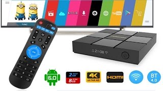 Dolamee D6 TV Box Amlogic S905X Android 60 [upl. by Libove]