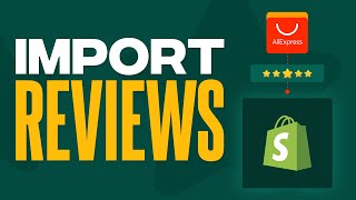 How To Import Reviews From Aliexpress To Shopify Store 2024 Tutorial [upl. by Odeen]