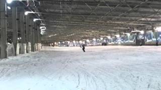 Snow boarding The worlds largest indoor ski area Snowworld Landgraaf [upl. by Ellan]