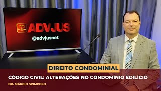 Código civil alterações no Condomínio Edilício [upl. by Dnomayd]