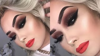 FULL GLAM  Sultry Makeup Tutorial [upl. by Jairia]