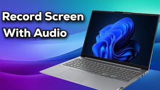 How to Screen Record with Audio on Windows 10 amp 11 PC NEW  Updated Method [upl. by Christabelle]