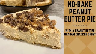 THIS KETO PEANUT BUTTER PIE WILL FOOL YOUR FRIENDS No Bake Keto Recipe [upl. by Slaughter]