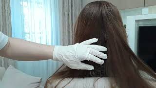 ASMR  HAIR BRUSHING COMPILATION NO TALKING [upl. by Oznol]