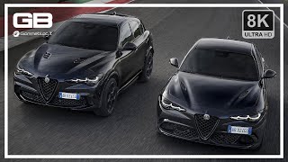 Alfa Romeo Quadrifoglio SUPER SPORT  GIULIA amp STELVIO 8K [upl. by Namsaj150]