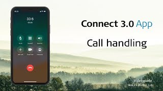 Connect 30 App call handling [upl. by Akiehsal]