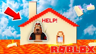 CapyKing Escape From The Floor Is LAVA  ROBLOX [upl. by Natanoy]