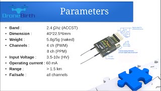 FrSky D4RII  receiver binding failsafe and review [upl. by Parrnell]