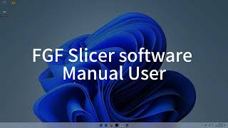 FGF Pellet 3D printer Slicer Software Tutorial [upl. by Feerahs]