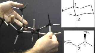 58 Most stable conformation of trans12dimethylcyclohexane [upl. by Oretos]